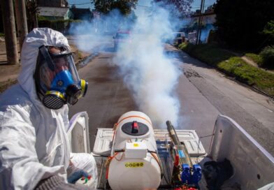 CONTINÚAN LOS OPERATIVOS SIMULTÁNEOS DE FUMIGACIÓN CONTRA EL DENGUE EN QUILMES