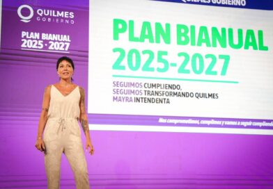 MAYRA PRESENTÓ EL PLAN BIANUAL DE GESTIÓN 2025-2027 EN UN ACTO EN LA UNQ