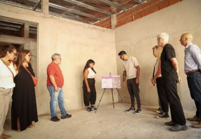 AVANZAN LOS TRABAJOS DEL NUEVO EDIFICIO DE LA ESCUELA SECUNDARIA Nº 8 DE DON BOSCO