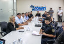 ​FABIANI Y PAULA EICHEL SE REUNIERON CON AUTORIDADES POLICIALES PARA SEGUIR FORTALECIENDO LA PREVENCIÓN EN ALTE BROWN
