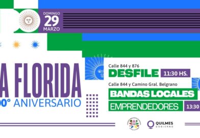 SE VIENEN LOS FESTEJOS POR EL 100º ANIVERSARIO DE VILLA FLORIDA