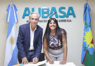 EL MUNICIPIO FIRMÓ UN CONVENIO CON AUBASA PARA INICIAR LA OBRA DE LA BAJADA DE EZPELETA