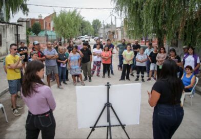 PAVIMENTAN 19 CUADRAS EN EL BARRIO MONTEVERDE DE VILLA LA FLORIDA CON FONDOS MUNICIPALES
