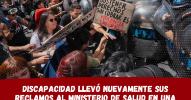 Discapacidad llevó nuevamente sus reclamos al Ministerio de Salud