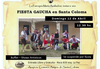 SE VIENE LA TRADICIONAL FIESTA GAUCHA EN SANTA COLOMA