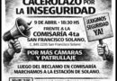 VECINOS DE SOLANO ORGANIZAN MARCHA POR LA INSEGURIDAD