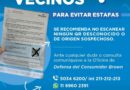 ALTE BROWN: RECOMIENDAN A LOS VECINOS NO ESCANEAR NINGÚN QR DESCONOCIDO O SOSPECHOSO