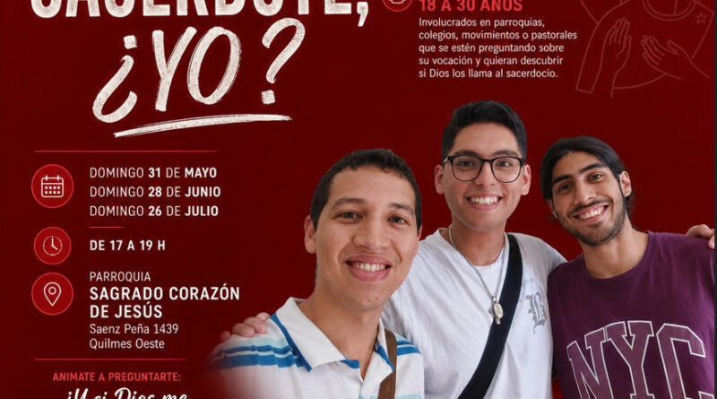 Encuentro Vocacional «Sacerdote, ¿yo?»