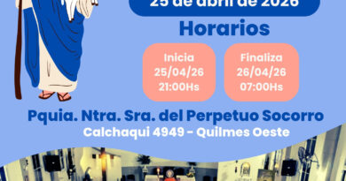 Vigilia Joven en la parroquia Perpetuo Socorro