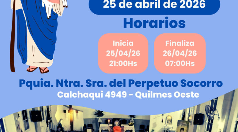 Vigilia Joven en la parroquia Perpetuo Socorro