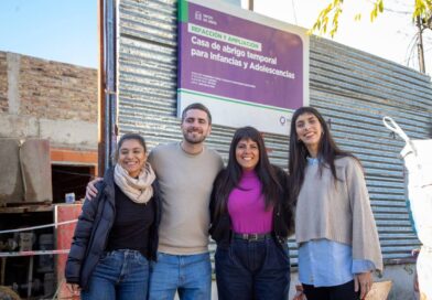 AVANZA LA OBRA DE LA CASA DE ABRIGO TEMPORAL PARA INFANCIAS Y ADOLESCENCIAS AMANDA ALLEN DE QUILMES OESTE