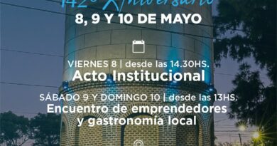 LLEGA LA «SEMANA DE LA IDENTIDAD CULTURAL DE JOSÉ MÁRMOL» CON NUMEROSAS ACTIVIDADES POR EL FESTEJO DE 142° ANIVERSARIO