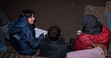 ARRANCÓ EL OPERATIVO FRÍO 2026 EN ALTE BROWN PARA ASISTIR A PERSONAS EN SITUACIÓN DE CALLE
