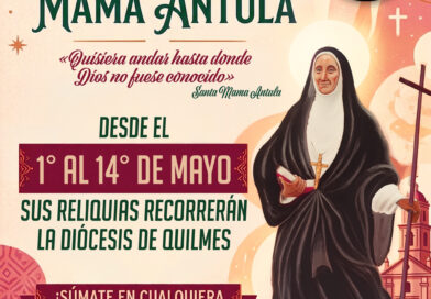 Las reliquias de Santa Mama Antula recorrerán la Diócesis de Quilmes