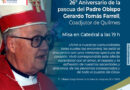 Misa por el 26º aniversario de fallecimiento del Obispo Gerardo Tomás Farrell.