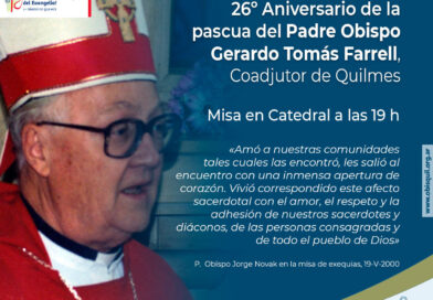 Misa por el 26º aniversario de fallecimiento del Obispo Gerardo Tomás Farrell.