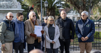 EMOTIVO HOMENAJE AL ALMIRANTE GUILLERMO BROWN EN EL 249° ANIVERSARIO DE SU NACIMIENTO