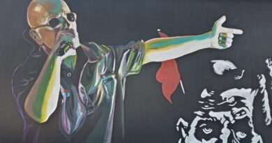 Alte Brown homenajea al Indio Solari con murales en Burzaco, Ministro Rivadavia y Longchamps