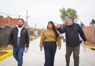 NUEVAS CUADRAS DE PAVIMENTO FINALIZADAS EN EL BARRIO OWEN DE LA RIBERA