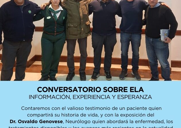 En el mes de la ELA organizan un conversatorio en Quilmes