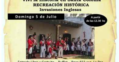 RECREACIÓN HISTÓRICA DE LAS INVASIONES INGLESAS EN SANTA COLOMA
