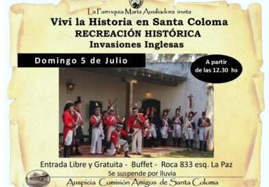 RECREACIÓN HISTÓRICA DE LAS INVASIONES INGLESAS EN SANTA COLOMA