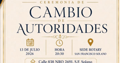Cambio de Autoridades en el Rotary Club de Solano