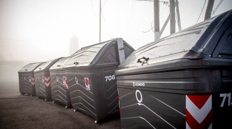 INSTALARON 12 CONTENEDORES DE BASURA EN SAN FRANCISCO SOLANO 