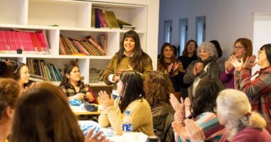 JORNADA SOLIDARIA EN EL CENTRO ISABEL PALLAMAY EN EL MARCO DEL DÍA DE LA TEJEDORA