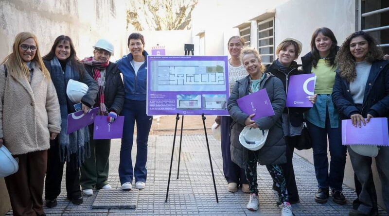 MAYRA RECORRIÓ LA OBRA DE LA CASA DE ABRIGO TEMPORAL PARA INFANCIAS Y ADOLESCENCIAS “AMANDA ALLEN” DE QUILMES OESTE